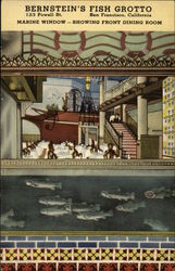Bernstein's Fish Grotto Postcard