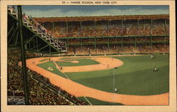 Yankee Stadium, New York City Postcard Postcard