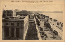 Massachusetts Institute of Technology from Harvard Bridge Postcard