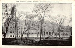 New Hospital, Annex 2, National Soldiers' Home Wood, WI Postcard Postcard