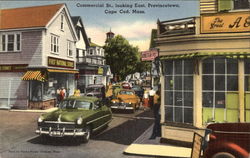 Commercial Street, Looking East Postcard