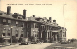 State Hospital - Administration Building Grafton, MA Postcard Postcard