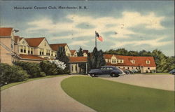 Manchester Country Club Postcard