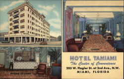 Hotel Tamiami Florida Postcard Postcard
