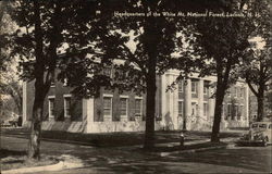Headquarters of the White Mountains National Forest Laconia, NH Postcard Postcard