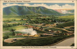 View of Caracas (Paraiso) Venezuela South America Postcard Postcard