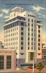 "Banco Popular" Building San Juan, PR Puerto Rico Postcard Postcard