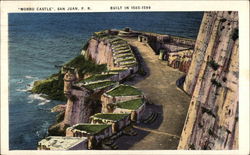 Morro Castle San Juan, PR Puerto Rico Postcard Postcard