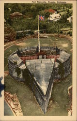 Fort Fincastle Nassau, Bahamas Caribbean Islands Postcard Postcard