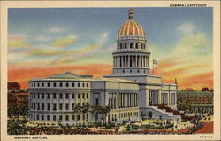 Capitol Havana, Cuba Postcard Postcard
