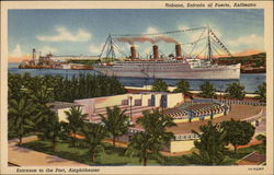 Entrance to the Port, Amphitheater Postcard