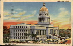 Capitol Havana, Cuba Postcard Postcard