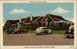 Martha's Vineyard Hospital Oak Bluffs, MA Postcard Postcard