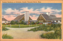 Summer Residence of Katharine Cornell Vineyard Haven, MA Postcard Postcard