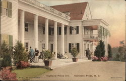 Highland Pines Inn Southern Pines, NC Postcard Postcard