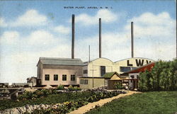 View of Water Plant Aruba, N.W.I Caribbean Islands Postcard Postcard