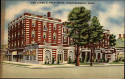 The James K Polk Hotel Murfreesboro, TN Postcard Postcard