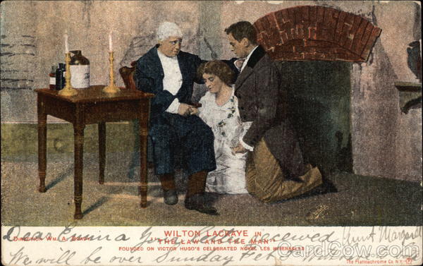 Wilton Lackaye in The Law and the Man Theatre