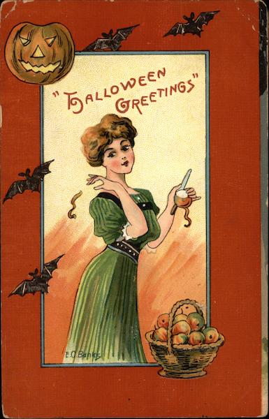 Halloween Greetings E. C. Banks