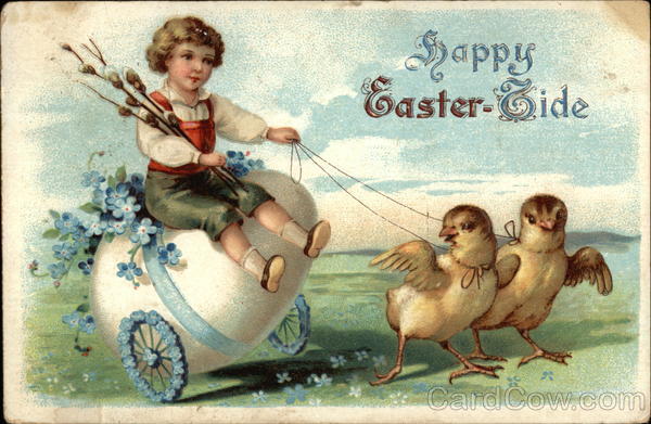 Happy Easter-Tide With Children