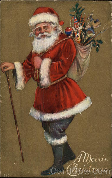 A Merrie Christmas Santa Claus