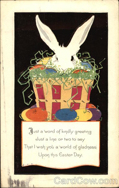 Just a Word of Kindly Greeting Just a Line or Two to Say