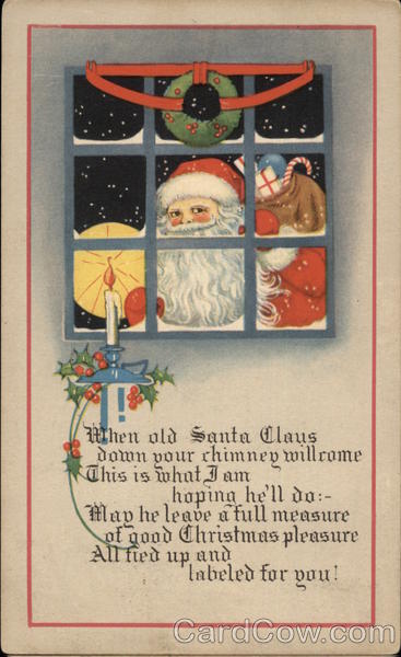 When Old Santa Claud Down Your Chimney Will Come This is What I am Hoping he'll do