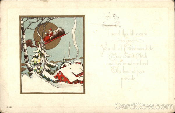 Christmas Greetings Santa Claus