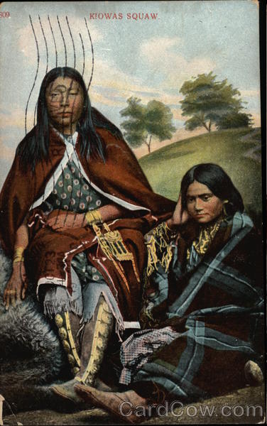 Kiowas Squaw Native Americana