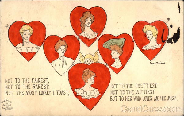 Not to the Fairest, Not to the Rarest, Not the Most Lovely I Toast, Not to the Prettiest