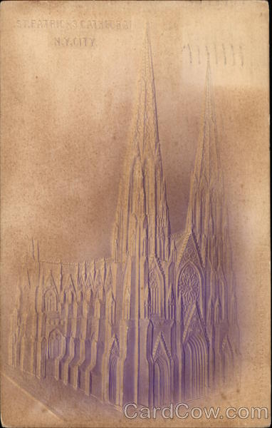 St. Patrick Cathedral, New York City Airbrushed