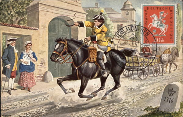 The Ride of Paul Revere Patriotic