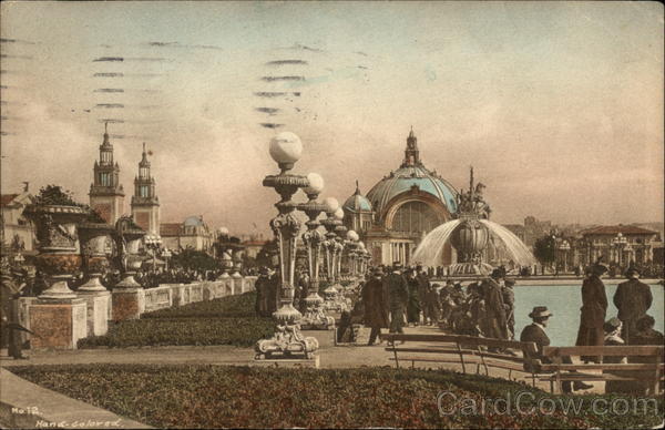 The South Gardens 1915 Panama-Pacific Exposition