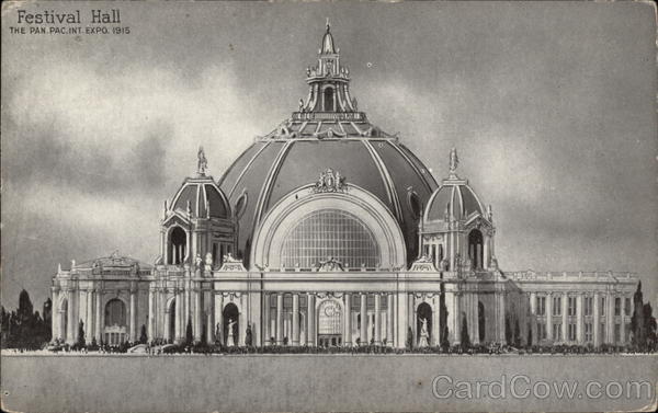 Festival Hall 1915 Panama-Pacific Exposition
