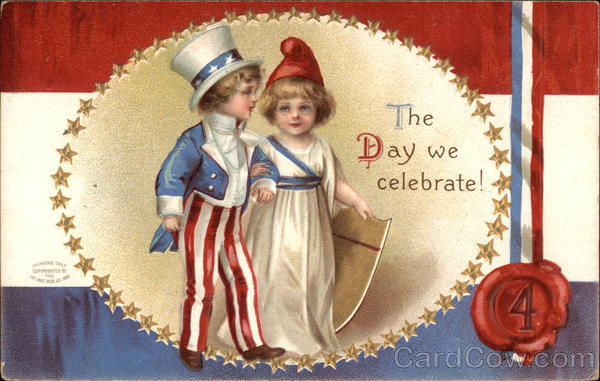 The Day we Celebrate Ellen Clapsaddle 4th of July