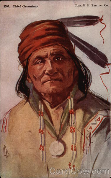 Chief Geronimo Native Americana