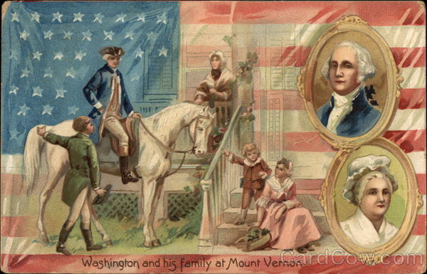 George Washington and His Family at Mount Vernon Presidents