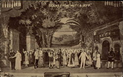 Scene from Mutt and Jeff Postcard