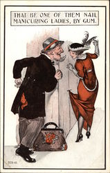 That be one of Them Nail Manicuring Ladies, by Gum Postcard