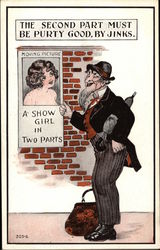 The Second Part Must be Purty Good, By Jinks Postcard