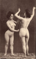 Two Nude Women Postcard