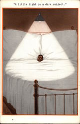 A Little Light on a Dark Subject Postcard
