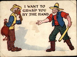 I Want to Grasp you by the Hand Postcard