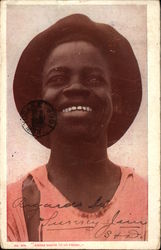 "Knows Where to Go Fishin' Postcard