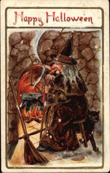 Happy Halloween Postcard