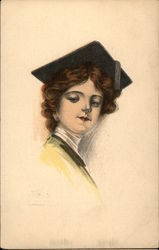 Girl Wearing Mortarboard Girl Wearing Mortarboard