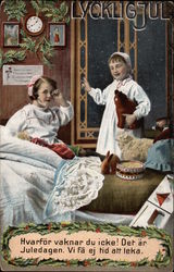 Lyckligjul Postcard