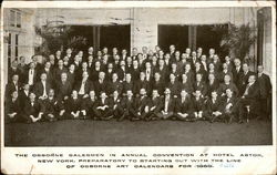 The Osborne Salesmen in Annual Convention at Hotel Astor, New York Postcard