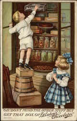 Delatour Chocolates Postcard
