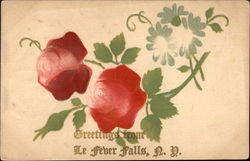 Greetings from Le Fever Falls, N.Y Postcard